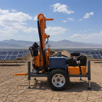Machine de forage de puits haute efficacité, portable, 200 m, pour puits d'eau, certifiée CE ISO9001