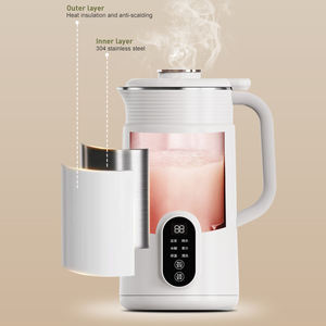 HANBO Fabrik preis 1L geräuscharme Sojabohnen milch maschine Küchenmaschine Sojamilch hersteller brechen Wand Lebensmittel mixer Sojabohnen milch maschine - Product Image 6