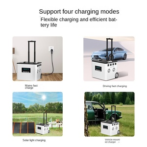 Outdoor LiFePO4 <b>Battery</b> <b>Mobile</b> Power 220V Portable Trolley Case Travel Camping 3000W 4640Wh IP55 Protection BMS Protection Grid - Product Image 2