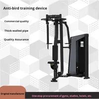 Entraîneur de presse d'épaule réglable de gymnastique commerciale épaule assise professionnelle soulever l'acier 70kg pile de poids complète