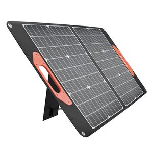 XXR 100W Tragbares faltbares Solarpanel-Ladegerät PERC-Typ mit verstellbaren Ständern DC 12-15V Ausgang für tragbares Kraftwerk - Product Image 1