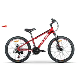فيفا دراجة هوائية جبلية دراجة الطريق الدراجة المصنع مباشرة 24 بوصة لينة جلد العادية الاطفال سباق