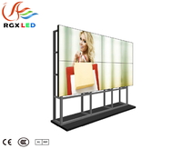 Pantalla de matriz LED de 55 pulgadas, pantalla de visualización a todo color, capaz de mostrar contenido en pantalla dividida