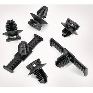 Clip per Fascicolazione, <span class=keywords><strong>L</strong></span>=39.0mm, Nero, 500 Pezzi Art.-No. 102-67066 |   ATSBCFT6LG-PA66HIRHS-BK | - Product Image 2