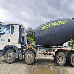 Camion malaxeur à chargement automatique Zoomlion de haute qualité ZLJ5311GJBH5E 12M3 HOWO 8*4 caractéristiques du châssis composants de base moteur de pompe - Product Image 3