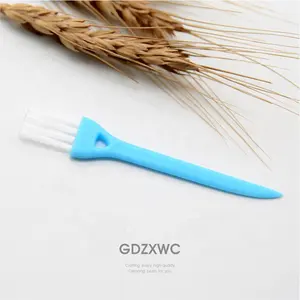 Novo produto 2023 cozinha pequena 2-em-1 raspador de nylon escova para cozinha moinho utensílios de limpeza acessórios multifuncionais