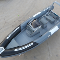 Bateaux semi-rigides gonflables en PVC/Hypalon 2026 : Modèle à succès pour la pêche et les activités nautiques