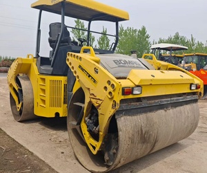 Year 2011 made USED BOMAG BW203AD-4 Road Roller 10tons <b>Vibration</b> Roller with Double Drum - Product Image 2