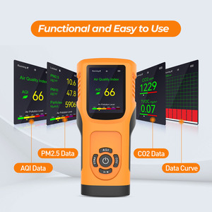 Portátil Handheld CO2 TVOC Qualidade do Ar Medidor Alta Qualidade Home Gás <span class=keywords><strong>Analyzer</strong></span> com PM2.<span class=keywords><strong>5</strong></span> PM10 - Product Image 4