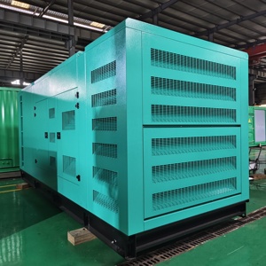 Generatore Diesel Silenzioso Cummins 800kva 900kva 1000kva, <span class=keywords><strong>Gruppo</strong></span> Motore Diesel 50/60Hz, Tipo Insonorizzato - Product Image 3
