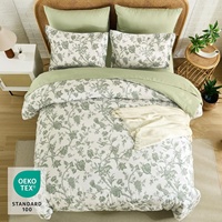 Set Sprei dan Sarung Selimut Anti-Statik Hipoalergenik Nyaman dan Stylish dari Bahan 100% Poliester untuk Penggunaan Rumah Tangga (Grosir)