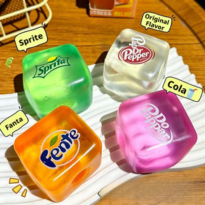 Precio bajo al por mayor en stock: Bonito juguete antiestrés <span class=keywords><strong>de</strong></span> malta en forma <span class=keywords><strong>de</strong></span> cubo, Squishy Needoh, Squishy Ice <span class=keywords><strong>Dr</strong></span> <span class=keywords><strong>Pepper</strong></span>, Sirily 14+ - Product Image 3