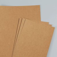 Papier kraft recyclable écologique à haute résistance, résistant aux déchirures, 100% pâte de bois recyclée, pour les sacs de courses