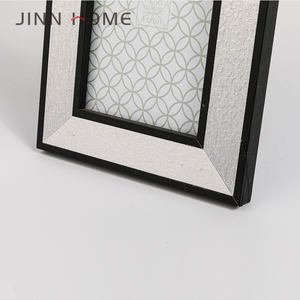 Haute définition MDF bois cadre Photo blanc noir en détresse dessus de Table avec verre mur photo en détresse bois décoration de la maison - Product Image 3