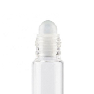 Custom Logo 5ml 10ml Glass Deodorant Essential Oil Roll on <b>Bottle</b> with Plastic Roller Ball for <b>Perfume</b> Oil - Product Image 6
