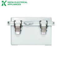 Boîtier de jonction étanche en plastique ABS, boîtier électrique extérieur, boîte étanche pour multiprise, trous de câblage personnalisables