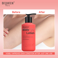 Lotion corporelle BEQUEEN Pêche Mangue, unifie le teint, parfum rose, lotion de luxe, parfum longue durée, hydratant corporel