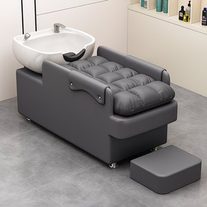 Bac à shampoing en céramique multifonctionnel pour salon de coiffure, unité de lavage des cheveux, mobilier de salon - Product Image 3