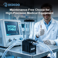 Pompe de refroidissement liquide sans balais OCOCOO D700 avec réservoir pour serveur de centre de données IA, système de refroidissement médical, laser et industriel