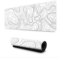 Tapis de souris Anime Tapis de souris de jeu personnalisé Gamer Kawaii Cartoon Large tapis de souris par sublimation Logo personnalisé