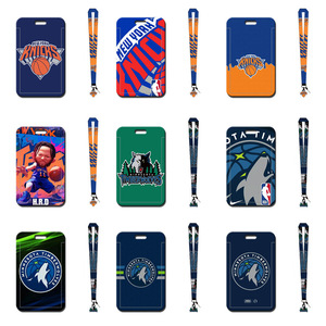 Porte-cartes en polyester imperméable à l'eau sur le thème des stars de la <span class=keywords><strong>NBA</strong></span> pour cartes d'étudiant, cartes d'identité scolaires, cartes repas/métro et badges d'employé - Product Image 5
