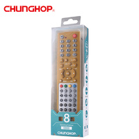 Control Remoto Universal de Repuesto Chunghop E800 8 en 1, Control Remoto Infrarrojo para TV, DVD, SAT