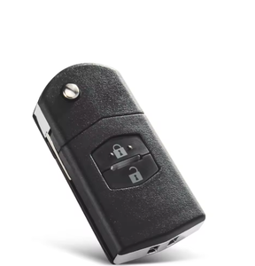 Chiave a telecomando pieghevole per auto 2/3 pulsanti 433MHz 4 d63 <span class=keywords><strong>Chip</strong></span> per Mazda 2/3/5 / 6 / MX5 / CX7 SKE126-01 - Product Image 4