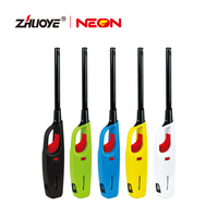 Encendedores de Cocina de Lujo, Encendedores de Gas Electrónicos de Plástico, Encendedores Recargables Tipo Pistola, Encendedores para Barbacoa