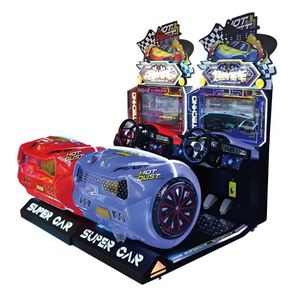 เครื่องเกมแข่งรถซูเปอร์คาร์แบบอาร์เคด แข่งขันออนไลน์ คอนโซลแบบหยอดเหรียญ เครื่องเล่นเพื่อความบันเทิงสำหรับผู้ใหญ่และเด็ก อายุ 1 ปีขึ้นไป - Product Image 2