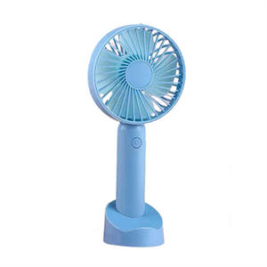 Ventilador de Mano Portátil Mini de 1200 mAh, Ventilador Eléctrico Recargable por USB, Ventilador de Escritorio USB Mini Ajustable - Product Image 2