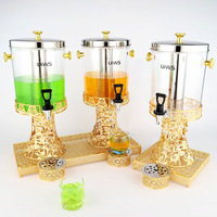 Mesin Minuman Jus Stainless Steel 8L /16L untuk Hotel Restoran, Dispenser Jus Bir Dingin Harga Terjangkau