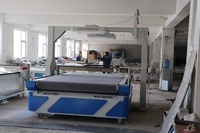 Plotter de corte de mesa con cuchillo oscilante CNC, máquina cortadora de cuero con transportador de alimentación automática para zapatos de sofá, maquinaria de tela