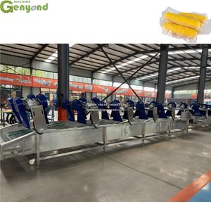 उच्च गुणवत्ता निरंतर ताजा मीठा मकई खाना पकाने मशीन मिठाई मकई प्रसंस्करण लाइन - Product Image 3