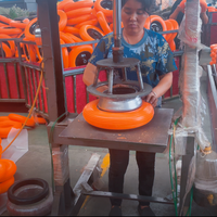 Roue en caoutchouc solide de 8 pouces, mousse PU/plastique PVC, pneus en caoutchouc solide de 4 pouces, roues utilisées pour les chariots ou les outils de voiture