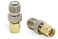 Connecteur Coaxial RF droit, connecteur femelle de Type F à SMA, mâle et femelle, adaptateur de Type F à S, M, A, couleur or