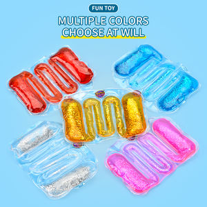 12 pcs/सेट तनाव-राहत खिलौने पिंच सांप पानी के बार बैग पॉप ट्यूब बच्चों के लिए संवेदी फिडगेट खिलौने - Product Image 2