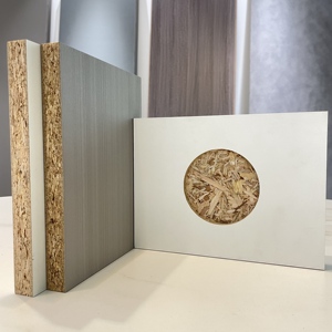 Trung quốc không thấm nước melamine ván dăm giá rẻ nhất từ nhà máy E0 lớp melamine ván dăm MFC <span class=keywords><strong>Board</strong></span> 18 mét flakeboard - Product Image 1