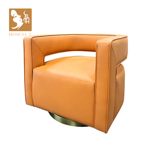 Poltrona girevole di lusso in pelle ergonomica moderna sedia Spa salone poltrona di <span class=keywords><strong>attesa</strong></span> per la bellezza Spa <span class=keywords><strong>ufficio</strong></span> per il tempo libero mobili - Product Image 1