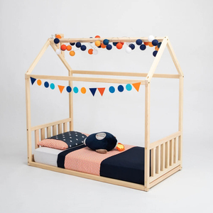 Bedroom Wooden Children Solid Wood Baby <strong>Crib</strong> Children Bed Baby Cradle <strong>Classic</strong> House Beds Toddler Beds - Product Image 1