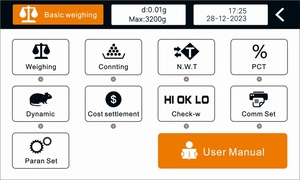 Veidt trọng lượng jk6002pro LCT tải di động điện tử phân tích hóa học cân bằng phòng thí nghiệm quy mô với kính chắn gió - Product Image 3