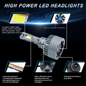 ไฟหน้า LED 110W 11000lm ชิป12V 3570ชุด D2S D1S ให้แสงสว่างสำหรับรถยนต์ทั่วไป - Product Image 5