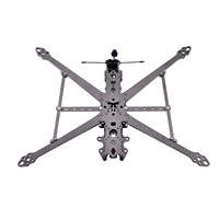 Châssis de drone FPV en fibre de carbone de 10 pouces, quadricoptère RC longue portée, kit de construction de drone FPV DIY pour accessoires de drone FPV