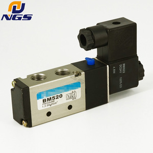 Vanne solénoïde BM520 DC24V AC220V DC12V, type air, vanne pneumatique, norme allemande - Product Image 1