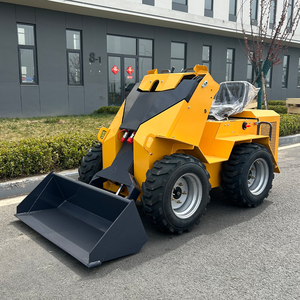 Diskon besar halaman menggunakan roda perayap selip pemuat setir Ce/Epa Euro 5 taman kecil duduk selip Steer Loader - Product Image 6