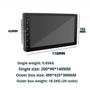 Lecteur multimédia Android pour voiture, <span class=keywords><strong>autoradio</strong></span> double DIN <span class=keywords><strong>moins</strong></span> <span class=keywords><strong>cher</strong></span> pour Sangyong Korando, lecteur vidéo multimédia avec navigation GPS - Product Image 5