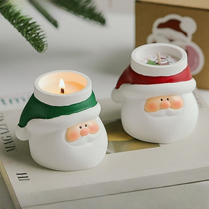 Décorations <span class=keywords><strong>de</strong></span> Noël, cadeaux <span class=keywords><strong>de</strong></span> vacances créatifs, tasses <span class=keywords><strong>de</strong></span> bougies parfumées du père Noël faites à la main, cire <span class=keywords><strong>de</strong></span> soja personnalisée - Product Image 1