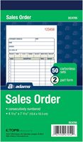 Carnet de reçus personnalisé autocopiant, 2 feuillets, 50 jeux, reçus duplicata, reliure parfaite, finition mate, imprimé