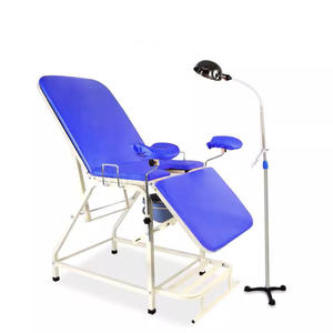 Sillón <span class=keywords><strong>de</strong></span> Examen Ginecológico Plegable al por Mayor <span class=keywords><strong>de</strong></span> Fábrica con Estribos para Mujeres Embarazadas y Uso Clínico - Product Image 4