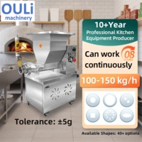Diviseuse et arrondisseuse de pâte industrielle automatique pour pain, pizza, crêpes indiennes, chapati