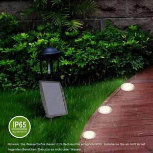 Lampe de terrasse <span class=keywords><strong>solaire</strong></span> LED étanche IP67, lampe souterraine de jardin, lampe encastrée au sol extérieure 32 mm, projecteur d'escalier de patio - Product Image 6